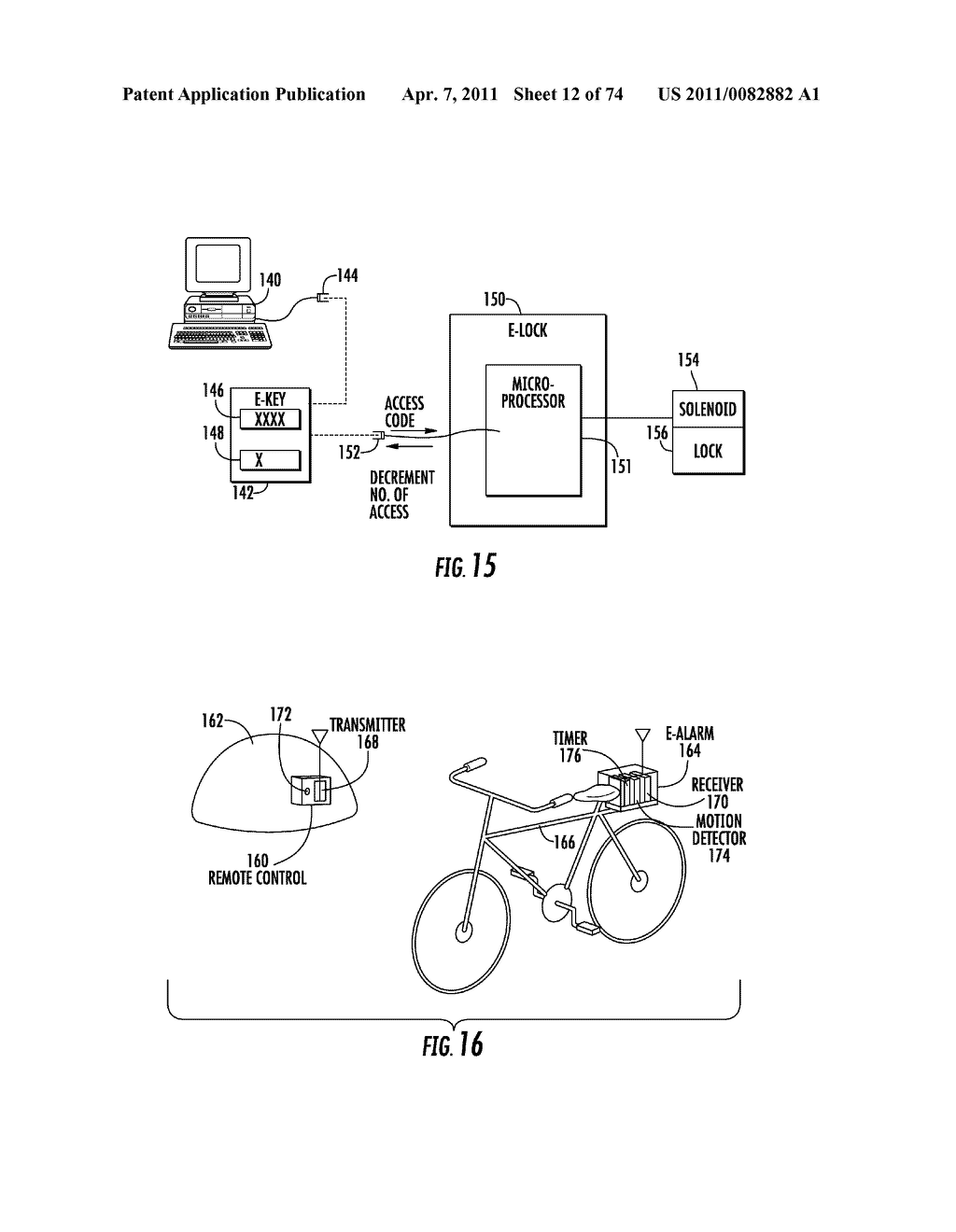 Electronic Access Control Device and Management System - diagram, schematic, and image 13