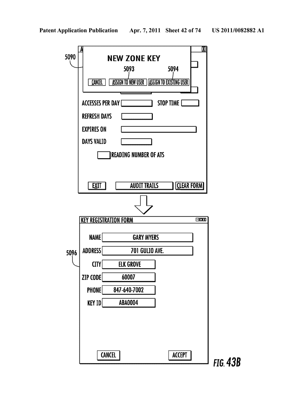 Electronic Access Control Device and Management System - diagram, schematic, and image 43