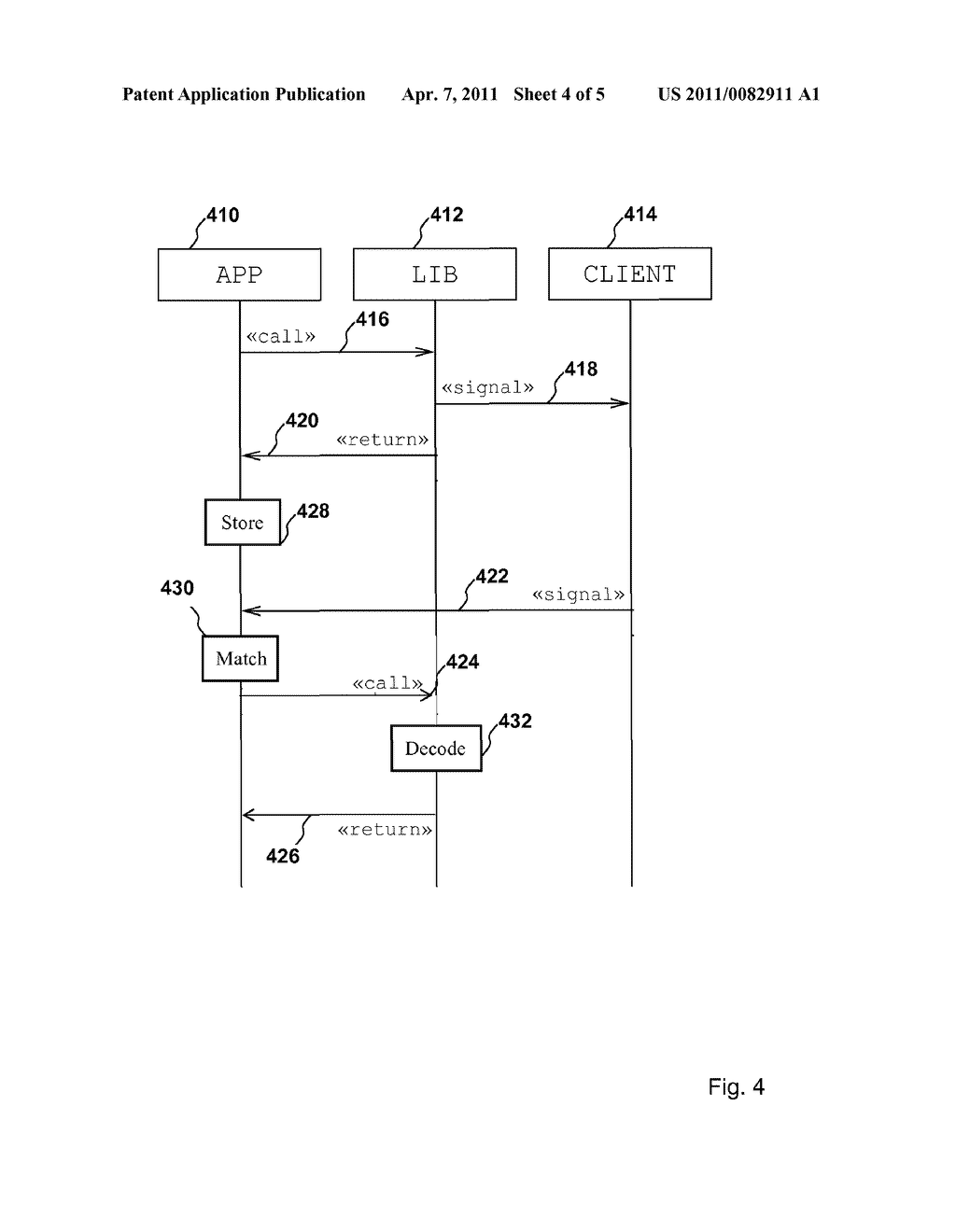 Method and Device for Access to a Directory - diagram, schematic, and image 05