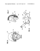 Ballistic Helmet with Nape Protector diagram and image