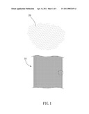 Textile Structure with Pheromone Particles diagram and image