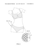 Textile Structure with Pheromone Particles diagram and image