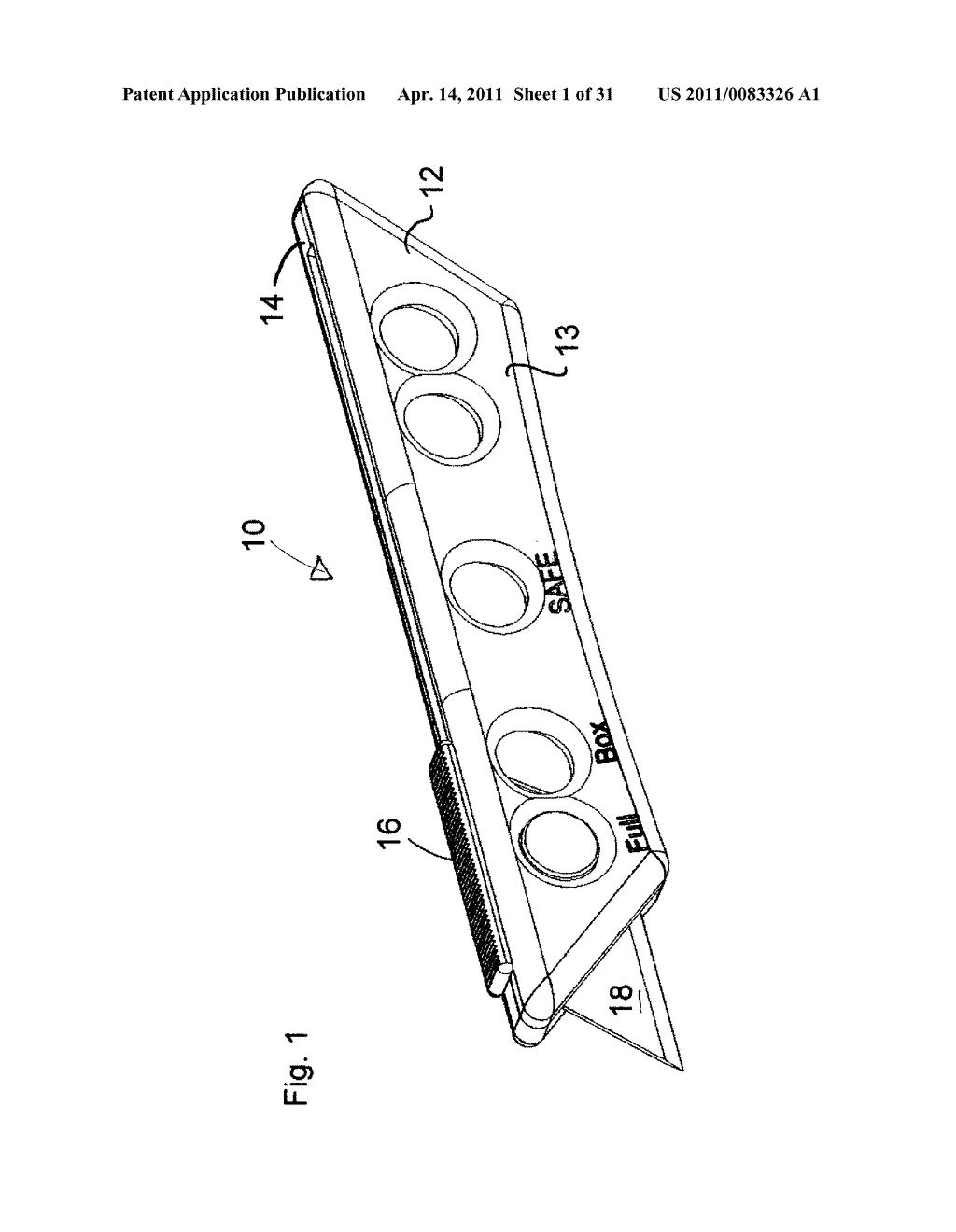 Utility Knife - diagram, schematic, and image 02