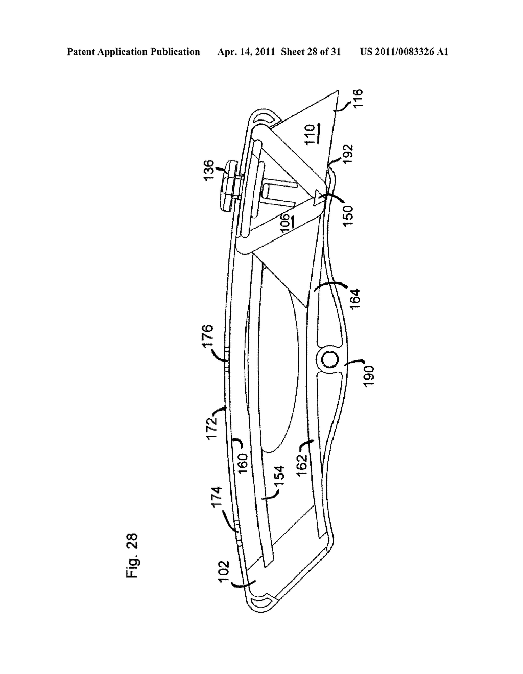Utility Knife - diagram, schematic, and image 29