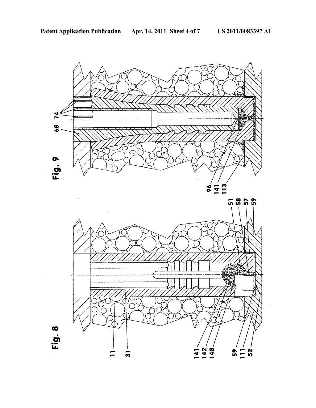 Anchor for mounting in cover panels - diagram, schematic, and image 05