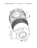 Filter Assembly with Housing Structure diagram and image