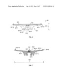 LED illuminated member within a refrigerated display case diagram and image