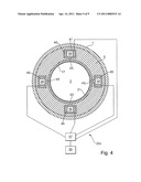 Flow measurement arrangement and method for monitoring its functioning diagram and image