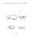 Double loop auto-adjust pet restraint device diagram and image