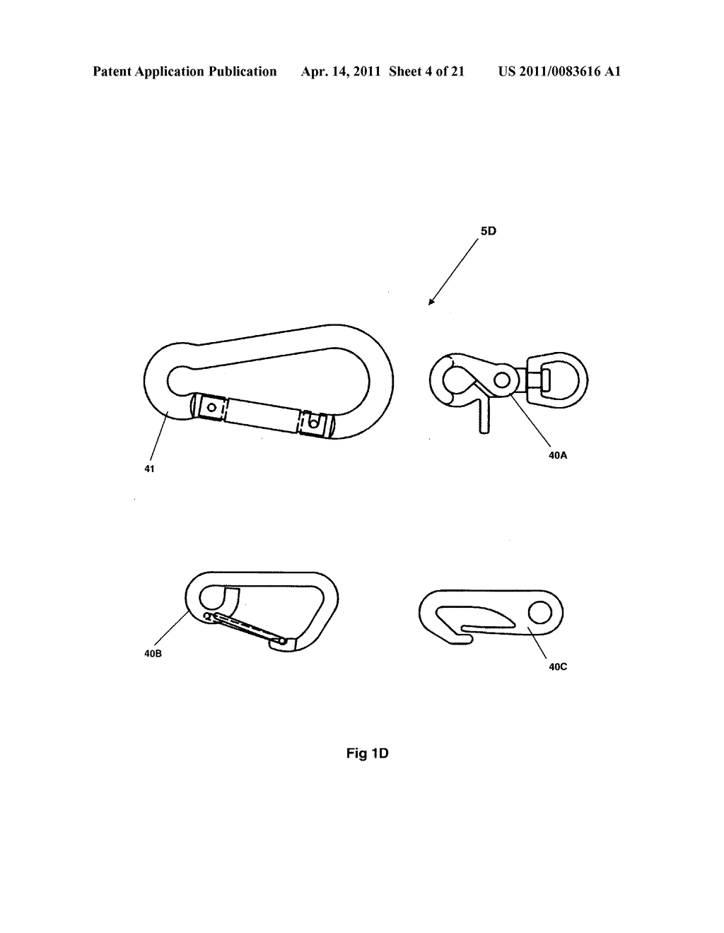 Double loop auto-adjust pet restraint device - diagram, schematic, and image 05