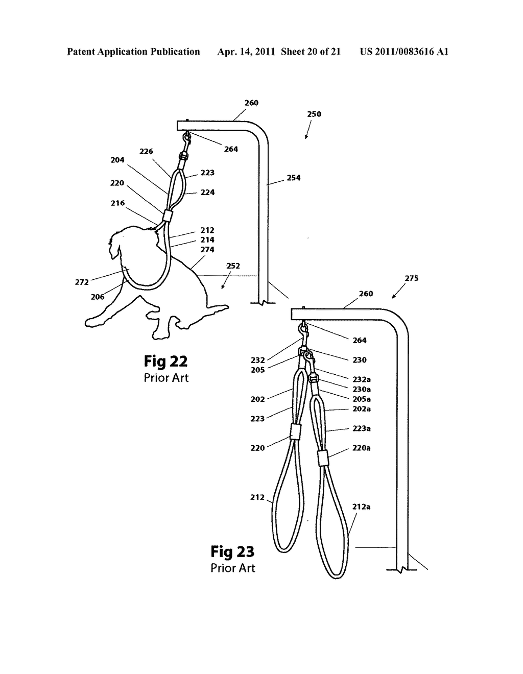 Double loop auto-adjust pet restraint device - diagram, schematic, and image 21