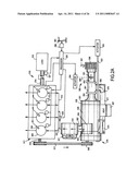 Internal combustion engine and supercharger diagram and image