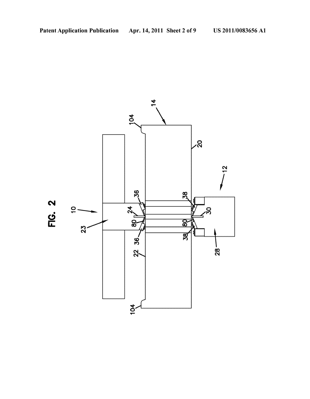 BLOCK SPLITTING ASSEMBLY AND METHOD - diagram, schematic, and image 03