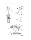 APPLICATOR FOR APPLYING COSMETIC COMPOSITION TO THE EYELASHES OR EYEBROWS diagram and image