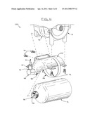 LPG fueled internal combustion engine powered devices diagram and image