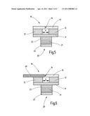Adhesive tape for producing a joint during a static reel change diagram and image