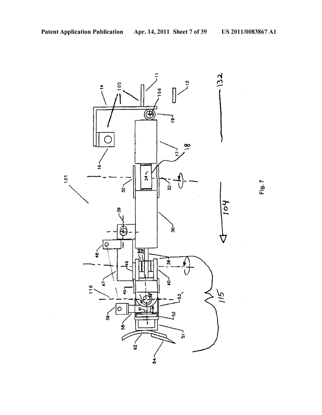 Vehicle Mounted Implement Movement Control Apparatus and Methods - diagram, schematic, and image 08