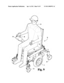 ADJUSTABLE MID-WHEEL POWER WHEELCHAIR DRIVE SYSTEM diagram and image