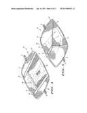 Garment organizing system, assembly, and method diagram and image