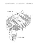 Garment organizing system, assembly, and method diagram and image