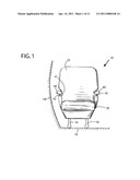 REMOVABLE BACK SHELL FOR AN AIRCRAFT SEAT diagram and image