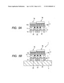 STACKING SEMICONDUCTOR DEVICE AND PRODUCTION METHOD THEREOF diagram and image