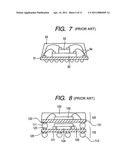 STACKING SEMICONDUCTOR DEVICE AND PRODUCTION METHOD THEREOF diagram and image