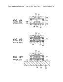 STACKING SEMICONDUCTOR DEVICE AND PRODUCTION METHOD THEREOF diagram and image