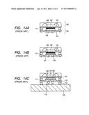 STACKING SEMICONDUCTOR DEVICE AND PRODUCTION METHOD THEREOF diagram and image