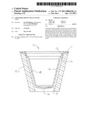 Contoured Molten Metal Filter Cups diagram and image