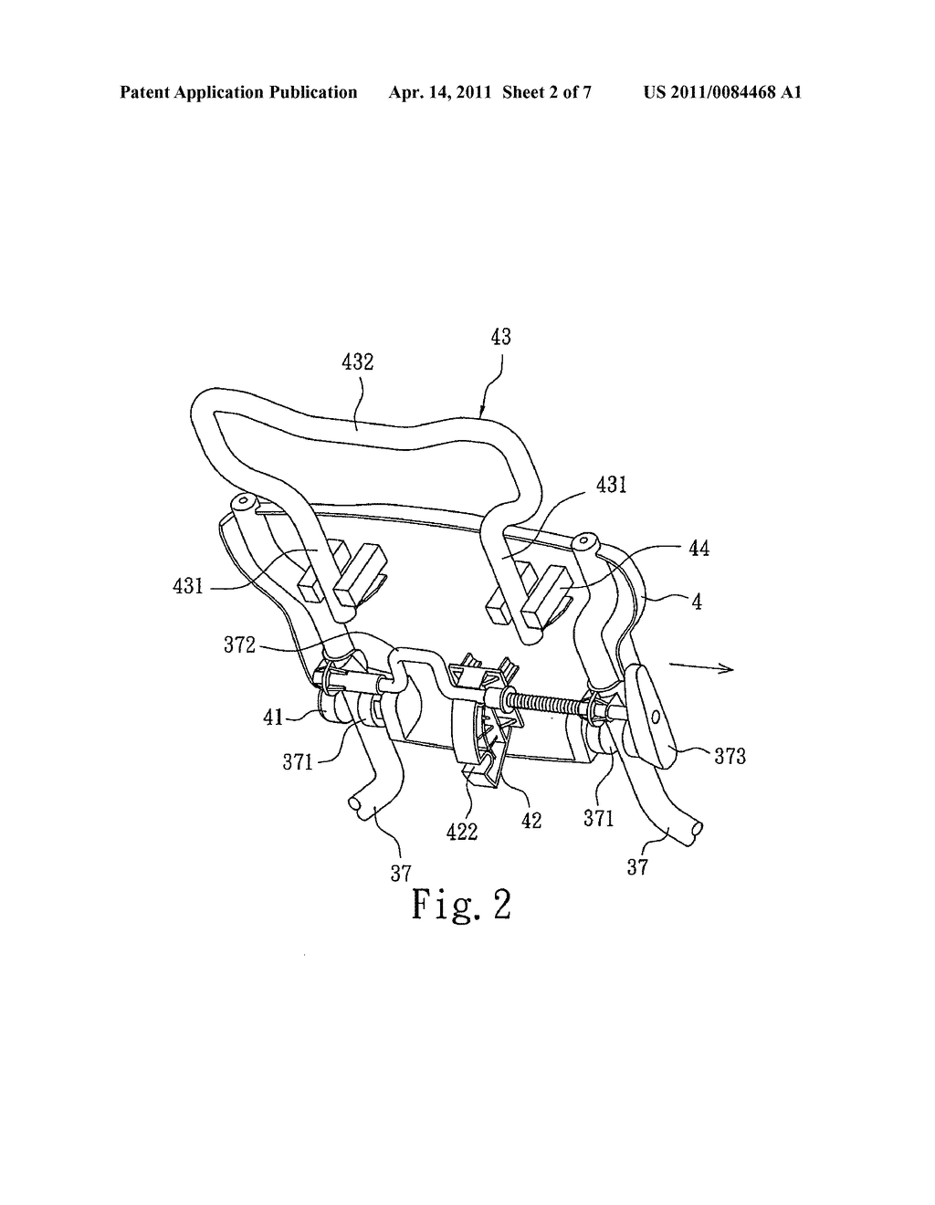 Stroller connectable with a car seat - diagram, schematic, and image 03