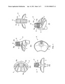 Releasably attachable end piece to a pole diagram and image