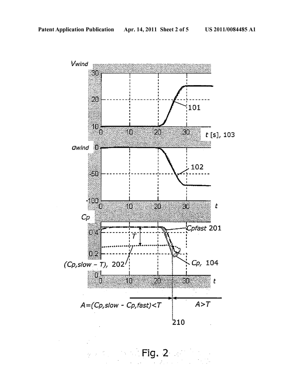 Control method for a wind turbine - diagram, schematic, and image 03