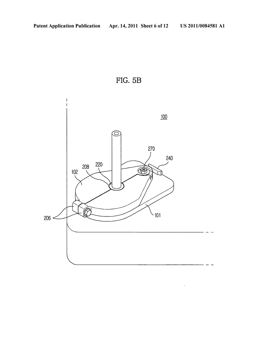 Supporting device and washing machine having the same - diagram, schematic, and image 07