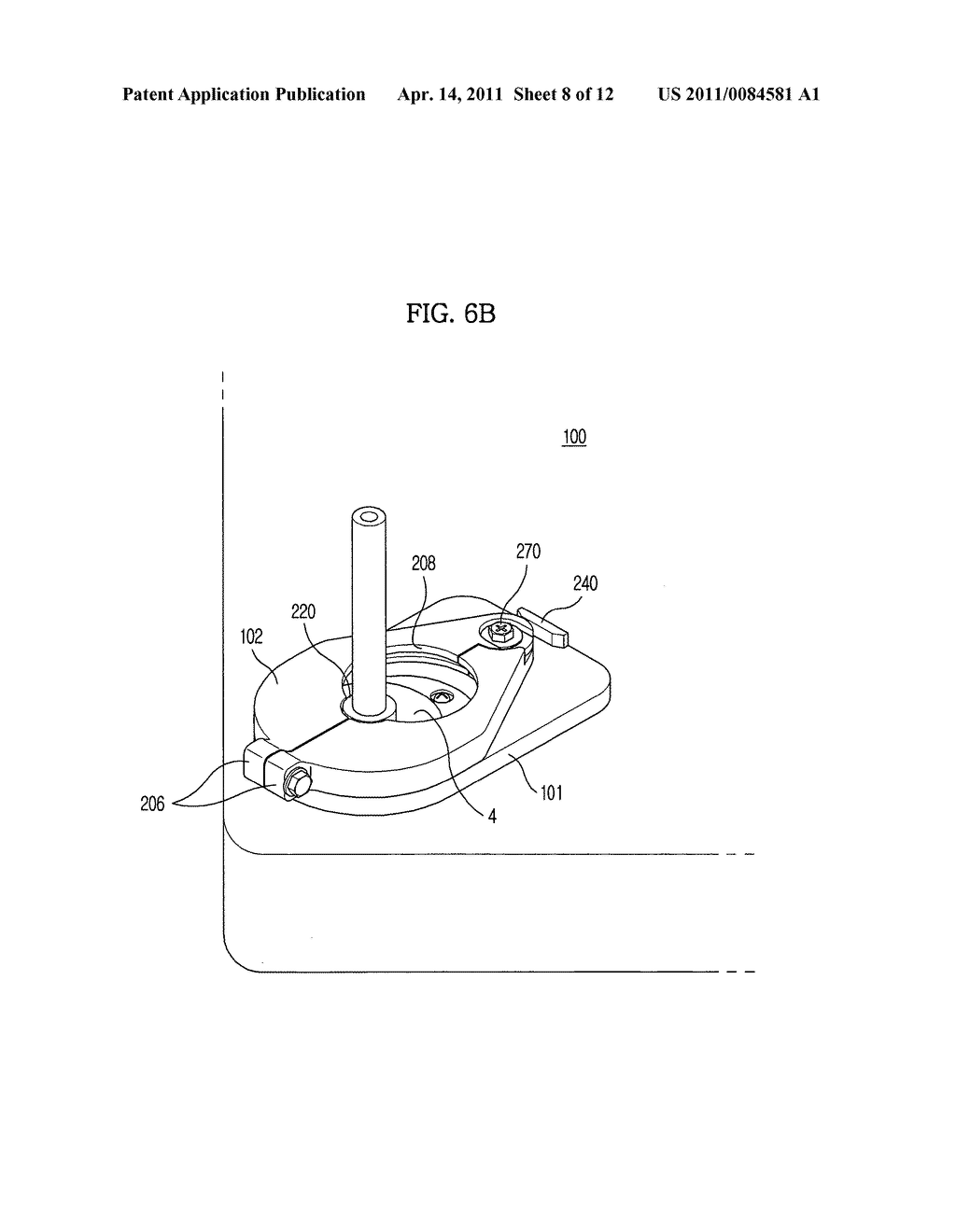 Supporting device and washing machine having the same - diagram, schematic, and image 09