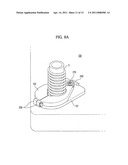 Supporting device and washing machine having the same diagram and image