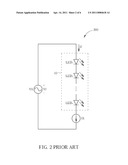 LED DRIVING CIRCUIT HAVING A LARGE OPERATIONAL RANGE IN VOLTAGE diagram and image