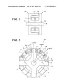 Motor apparatus including Lundell motor having Lundell-type rotor diagram and image