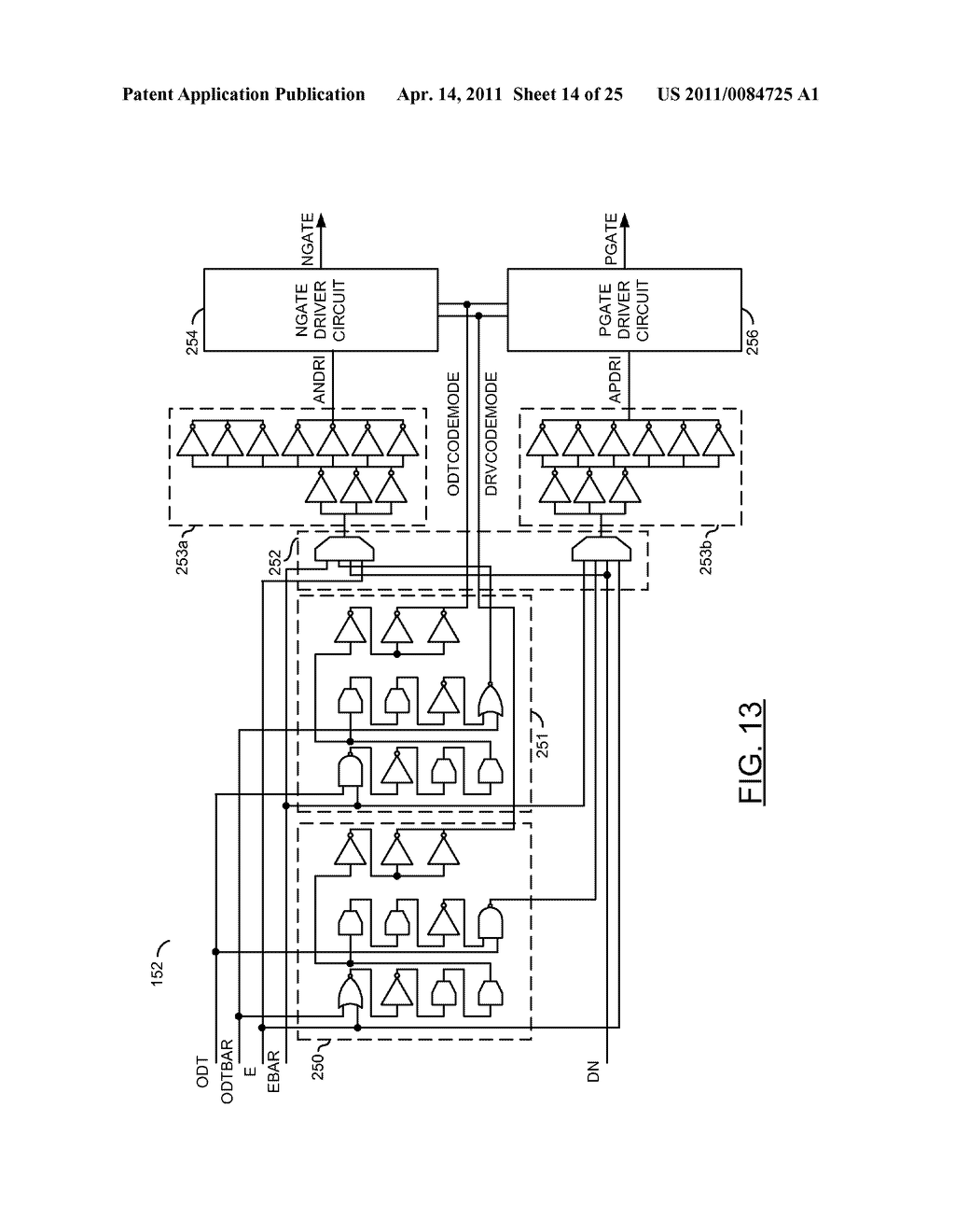 HIGH SPEED MULTIPLE MEMORY INTERFACE I/O CELL - diagram, schematic, and image 15