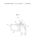 MULTI DISPLAY APPARATUS AND HINGE DEVICE THEREFOR diagram and image