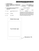 TOUCH INTERFACE HAVING MICROPHONE TO DETERMINE TOUCH IMPACT STRENGTH diagram and image