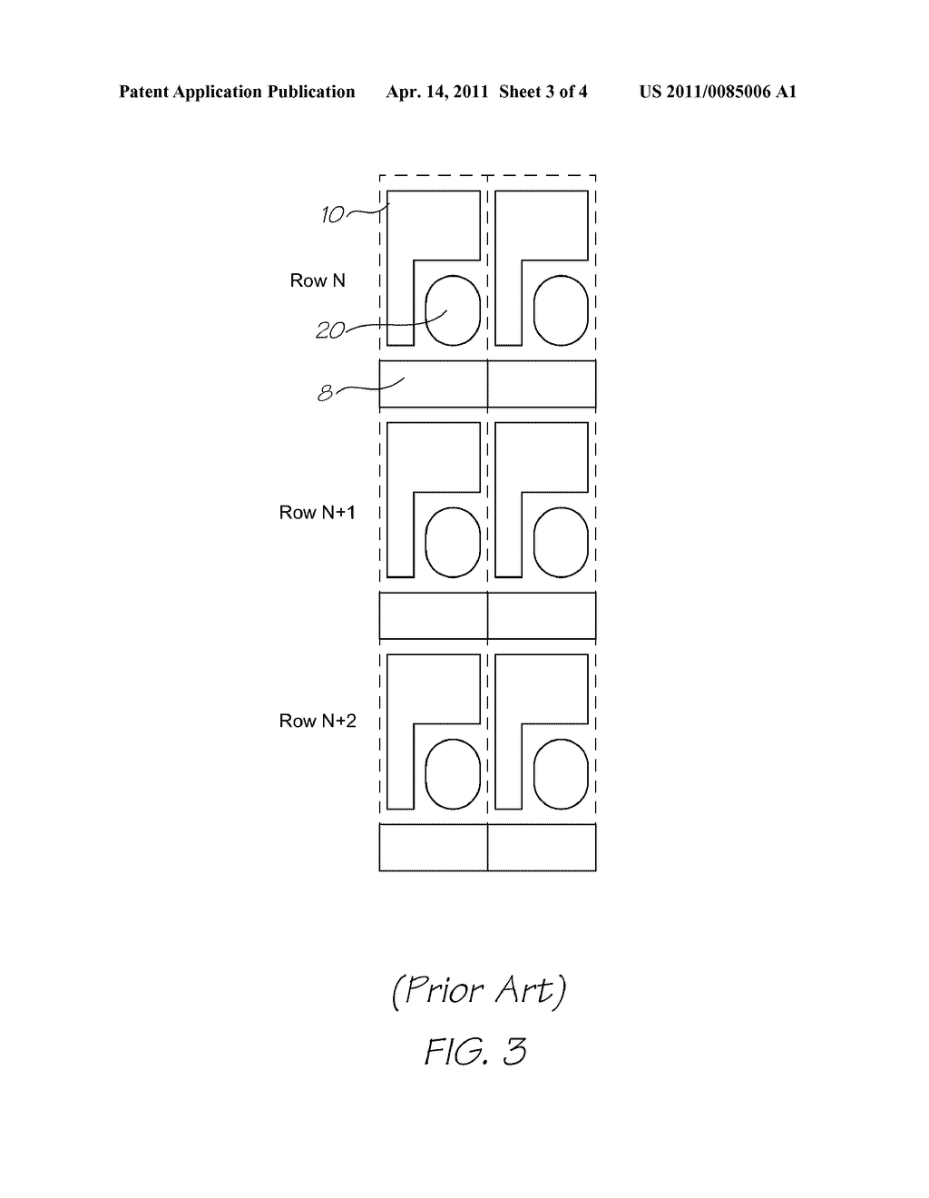 Printhead having Mirrored Rows of Print Nozzles - diagram, schematic, and image 04