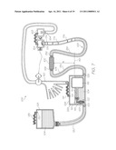 INK SUPPLY SYSTEM HAVING DOWNSTREAM CONDUIT LOOP diagram and image