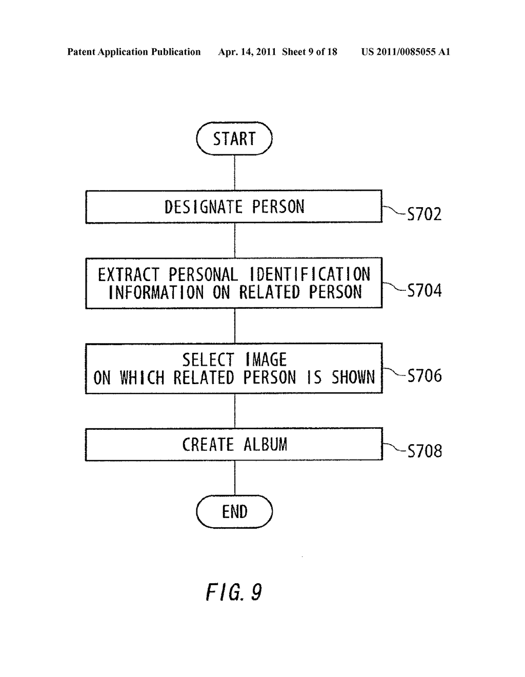 IMAGE CAPTURING APPARATUS, IMAGE CAPTURING METHOD, ALBUM CREATING APPARATUS, ALBUM CREATING METHOD, ALBUM CREATING SYSTEM AND COMPUTER READABLE MEDIUM - diagram, schematic, and image 10