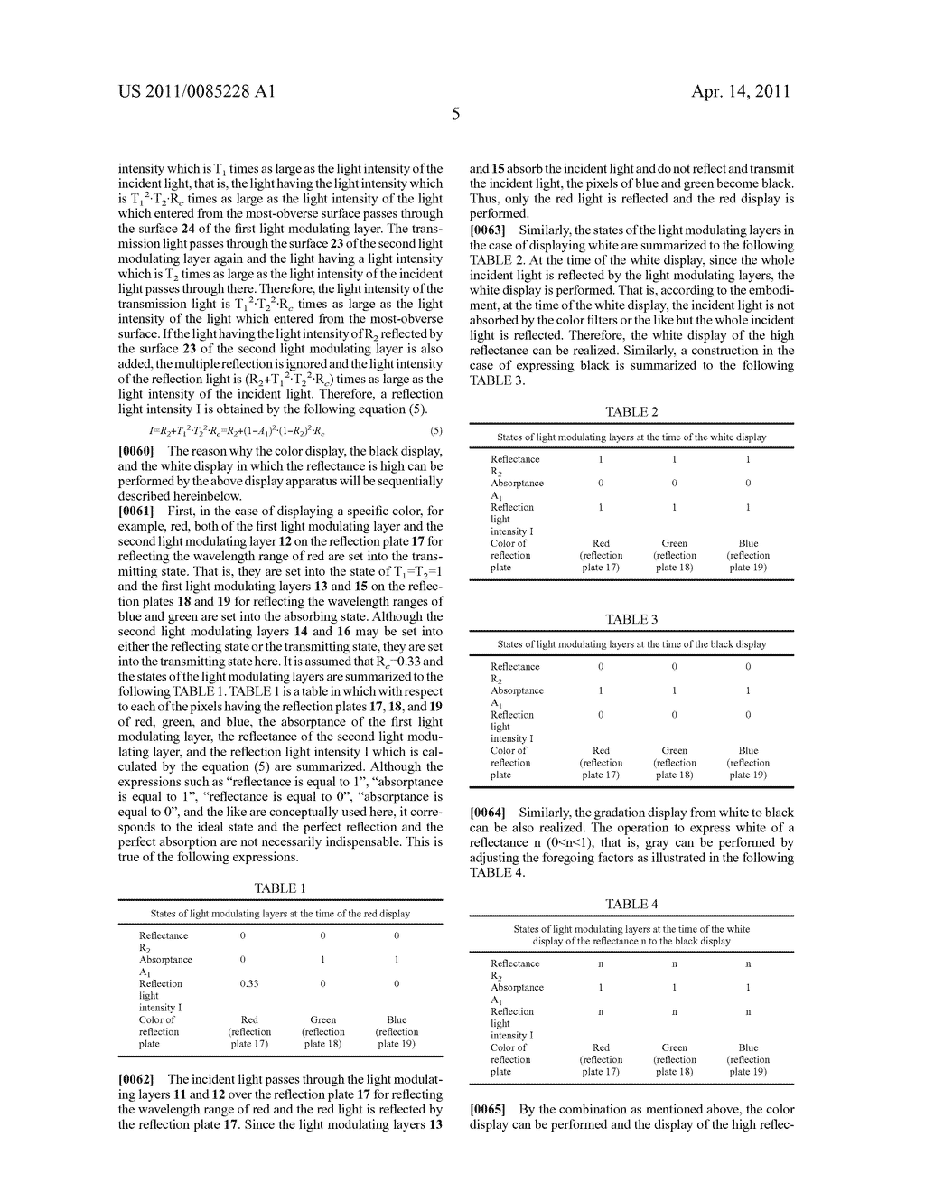 REFLECTION TYPE DISPLAY APPARATUS - diagram, schematic, and image 21