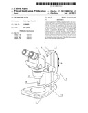 Microscope stand diagram and image