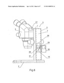 Microscope stand diagram and image