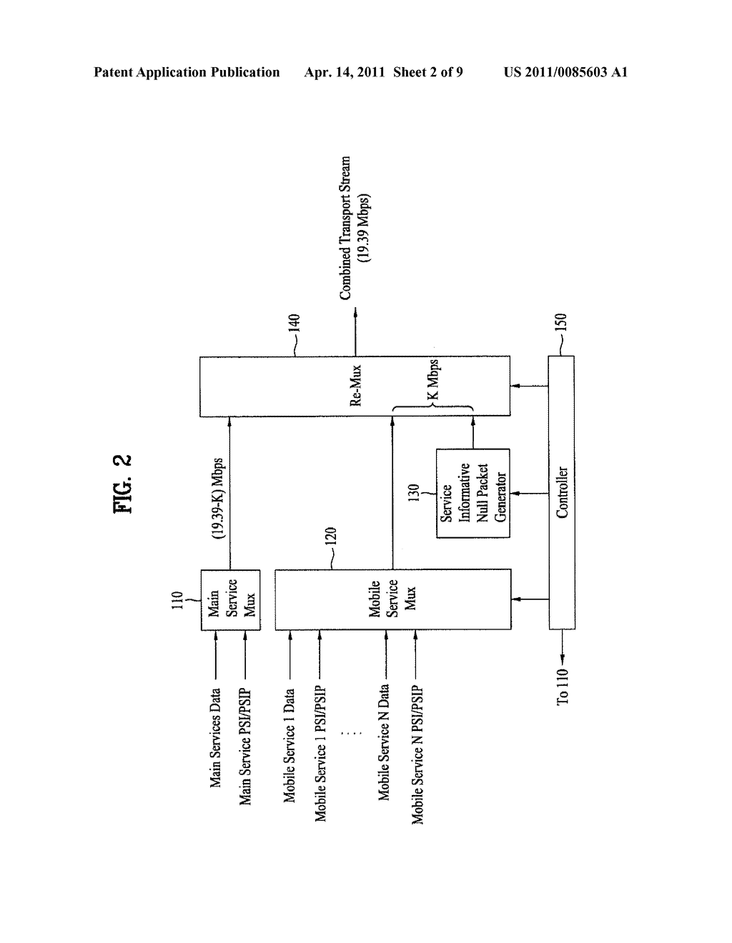 DIGITAL BROADCASTING SYSTEM AND METHOD OF PROCESSING DATA - diagram, schematic, and image 03