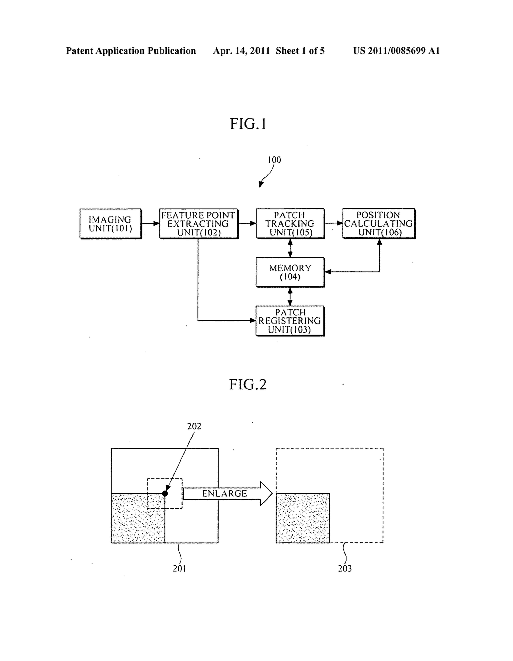 Method and apparatus for tracking image patch considering scale - diagram, schematic, and image 02