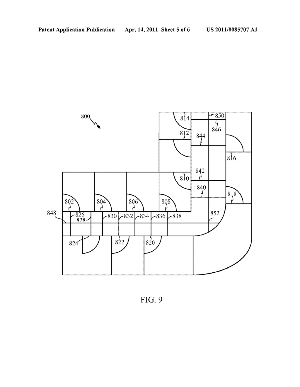 METHOD AND APPARATUS FOR AUTOMATED DETERMINATION OF FEATURES ON AN ELECTRONIC MAP - diagram, schematic, and image 06